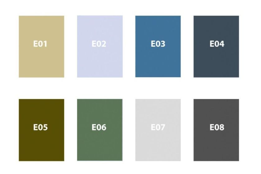 Achtergrond kleuren voor fotokeramiek Achtergrond kleuren voor fotokeramiek